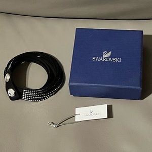 Swarovski Wrap Black Bracelet 5120197